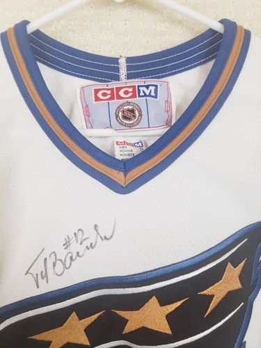 Vintage Authentic CCM Washington Capitals Trikot NHL Hockey XL weiß signiert - Bild 7 von 24