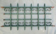 100 X 52 cm - Ancienne grille de défense, fenêtre soupirail, Acier