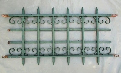 100 X 52 cm - Ancienne grille de défense, fenêtre soupirail, Acier - Photo 1/4
