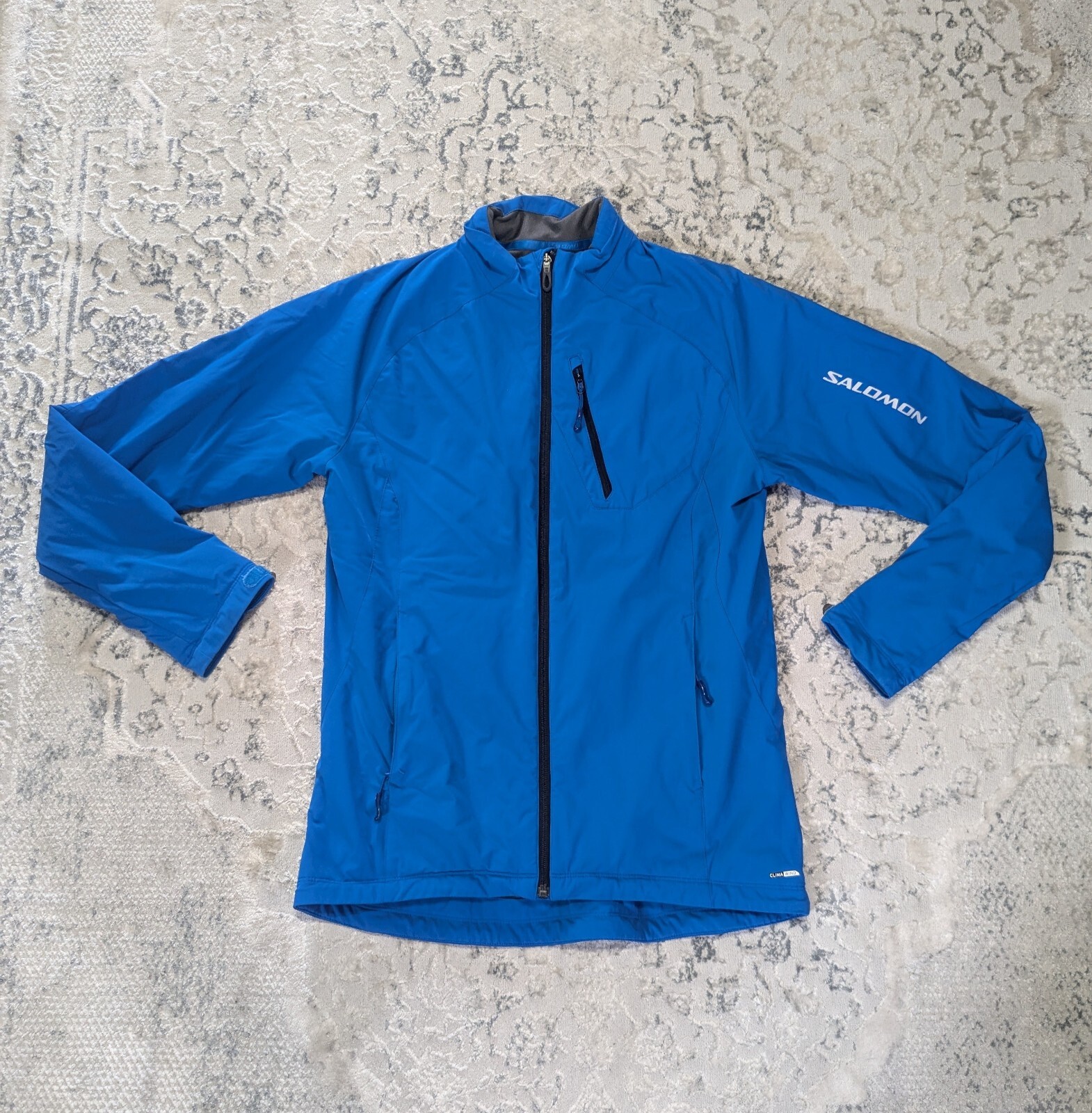 Salomon Clima Wing Giacca Donna Blu Medio Leggero Cappotto da Sci