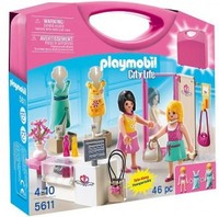Playmobil 5611 City Life Shopping Centre Clothing Carry Case Playmobil 5611 City Life Shopping Centre Clothing Carry Case