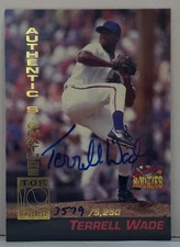 1994 Signature Rookies Top Prospect Autograph #A4 Terrell Wade   M16