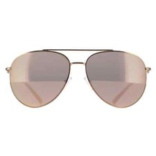 Armani Exchange Sunglasses AX2043S 61034Z Shiny Rose Gold Gray Mirror Rose Gold