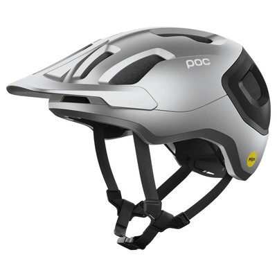 POC Axion Race MIPS Uranium Black/Argentite Silver Matt X-Small-Fully Functional
