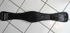 Euro American Saddlery EAS Leather Horse Padded Dressage Girth Black  24