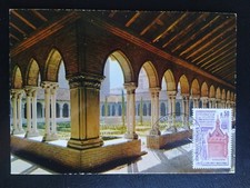 Carte Premier Jour Timbre Donjon Du Capitole N° 1763 Oblitéré Toulouse 1973