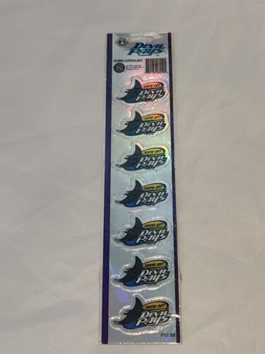 Vintage 1997 Tampa Bay Devil Rays Plastic License Plate Sign WinCraft Sports MLB - Picture 4 of 4