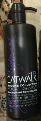 NEW TIGI CATWALK YOUR HIGHNESS NOURISHING VOLUMIZING CONDITIONER 25.oz F16