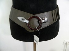 Figure Friendly Variable Stretch Belt Khaki One Size up to 42/44 NEW