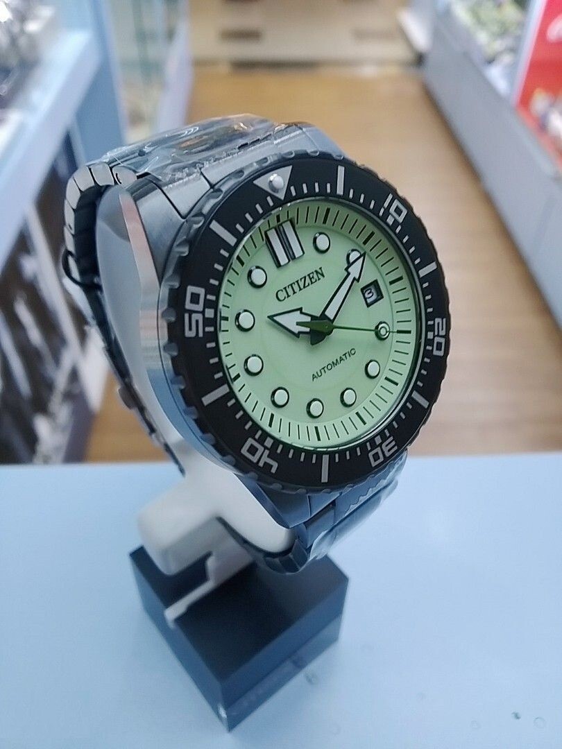 Citizen NJ0177-84X Ø 43mm chrono automatic eco-drive date Luminous