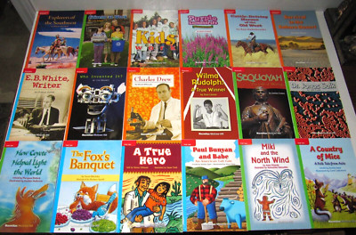 Lot of 31 Macmillan ''Leveled Reader Library'' books - Homeschool, teacher