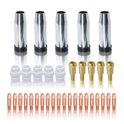 Schweißzubehör SET: MIG MAG Verschleißteile Set 20 Teile | MB-24 0,8mm Zubehör