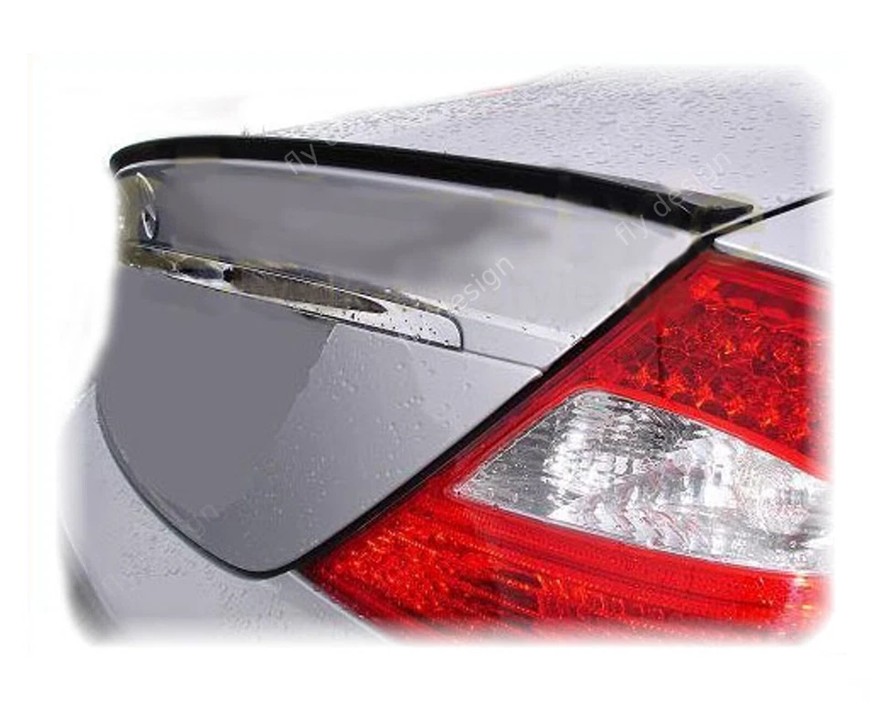 Autospoiler Apto para Mercedes Benz CLS W219 C219 Negro Trasero Labio - Imagen 3 de 4