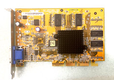 VINTAGE ASUS V7100PRO32/32M GEFORCE2 MX400 AGP 32 MEG VGA CARD MXB184