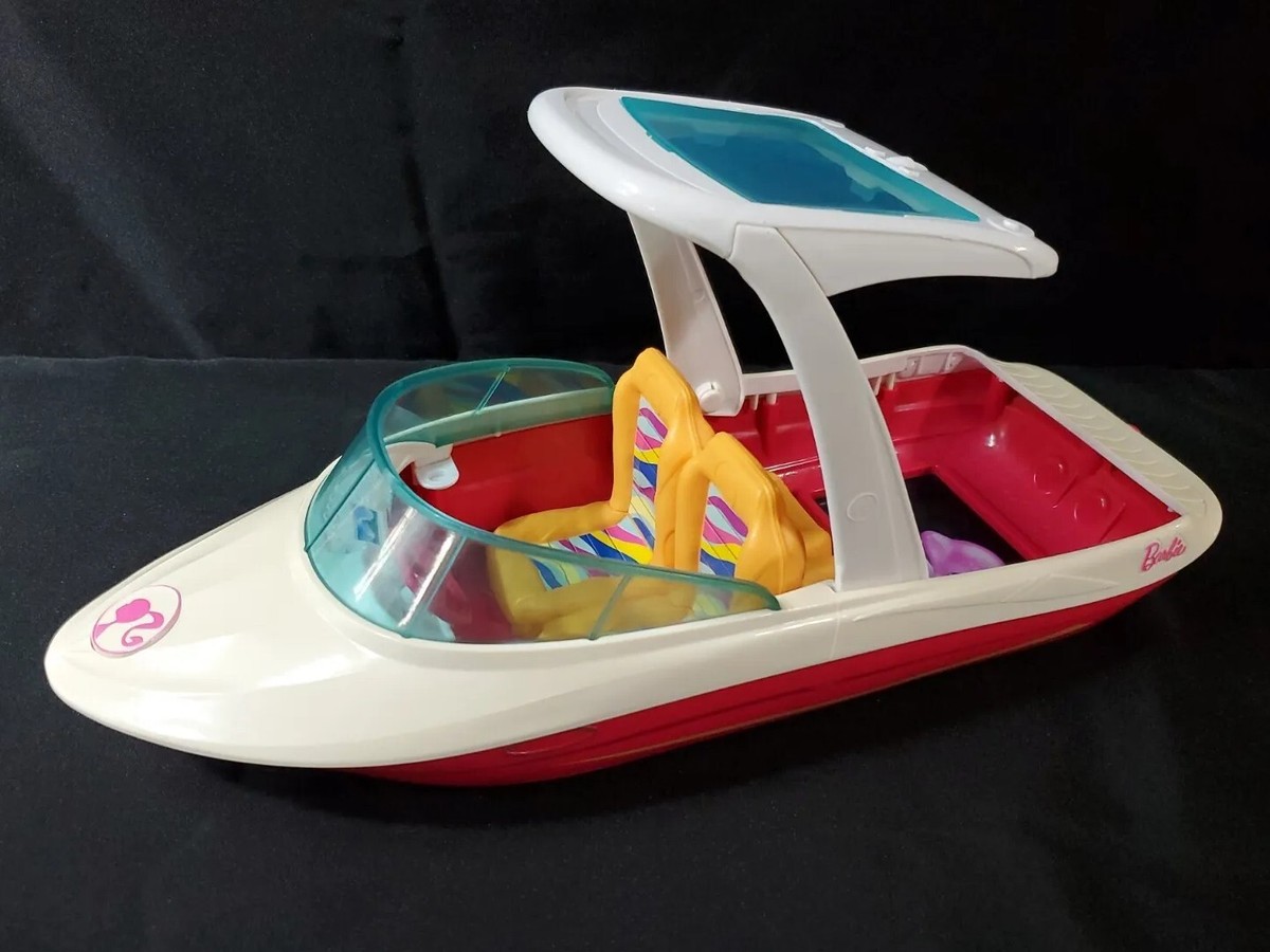 Mattel Barbie Dolphin Magic Ocean View Boat 2016 Speedboat