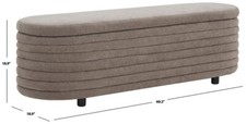 Safavieh JAYMIE STORAGE BENCH, Reduced Price 2172754638 SFV5040H