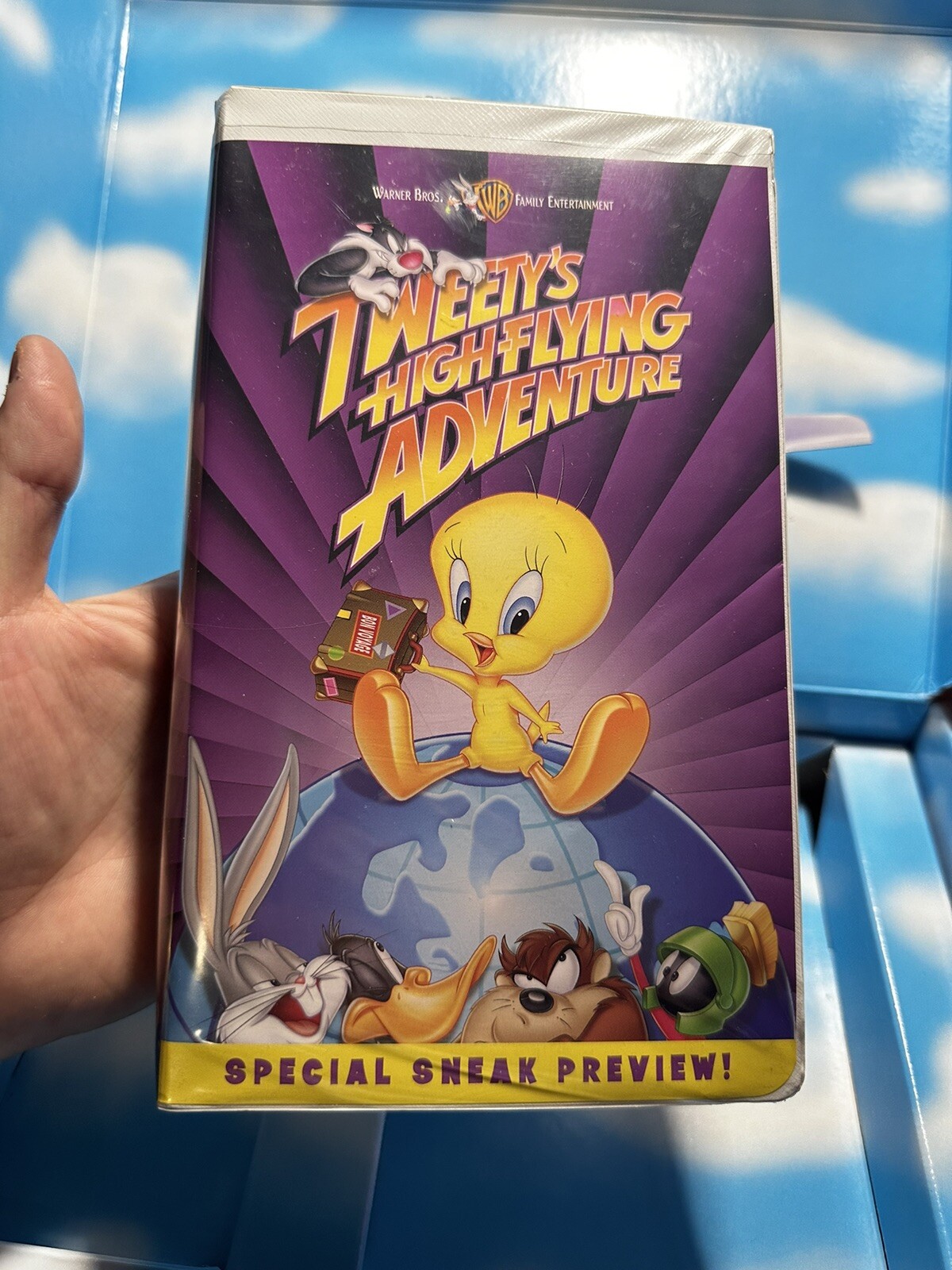 Warner Bros Tweety’s High Flying Adventure Special Merchant Preview VHS ...