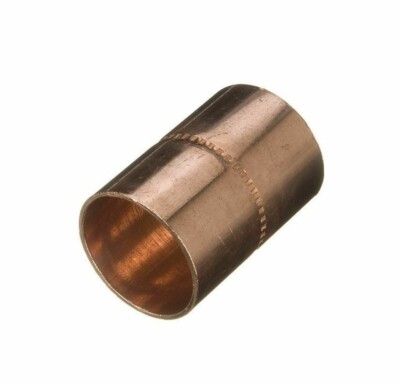 KUPFERVERSCHRAUBUNG ENDVORSCHUB METRISCH AUF ZÖLLIGE VERBINDER 22 MM BIS 3/4 ZOLL TYP NEU
