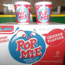 Indomie Pop Mie Instant Cup Noodles 60g*15 Delicious & Quick Meal Spicy & Savory