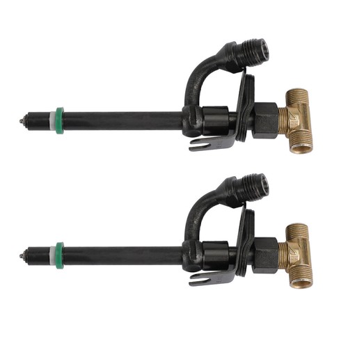2Pcs 28481 RE36935 RE36936 Fuel Injectors Fit John Deere Excavator 70D 190E 290D - Picture 3 of 10