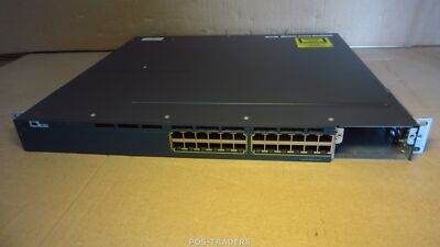 Cisco WS-C3560X-24T-S V01 Switch 24-Port Gigabit LAN - 1x C3KX-PWR-350WAC + RACK