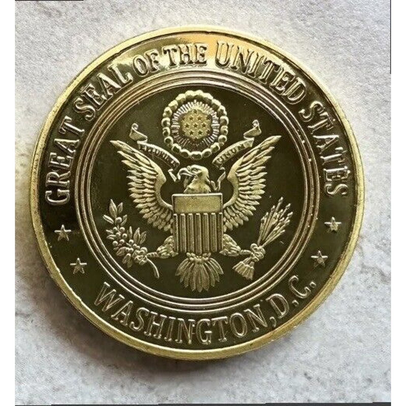 DOE US Department of ENERGY Government Challenge Coin - USA