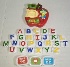 Leap Frog Tad's Fridge Phonics Magnet Alphabet Apple Toy 26 Letters TESTED