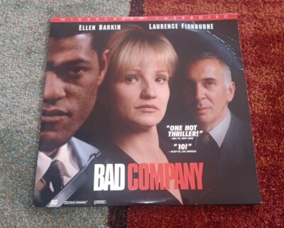 BAD COMPANY Laserdisc LD Ellen Barkin Laurence Fishburne
