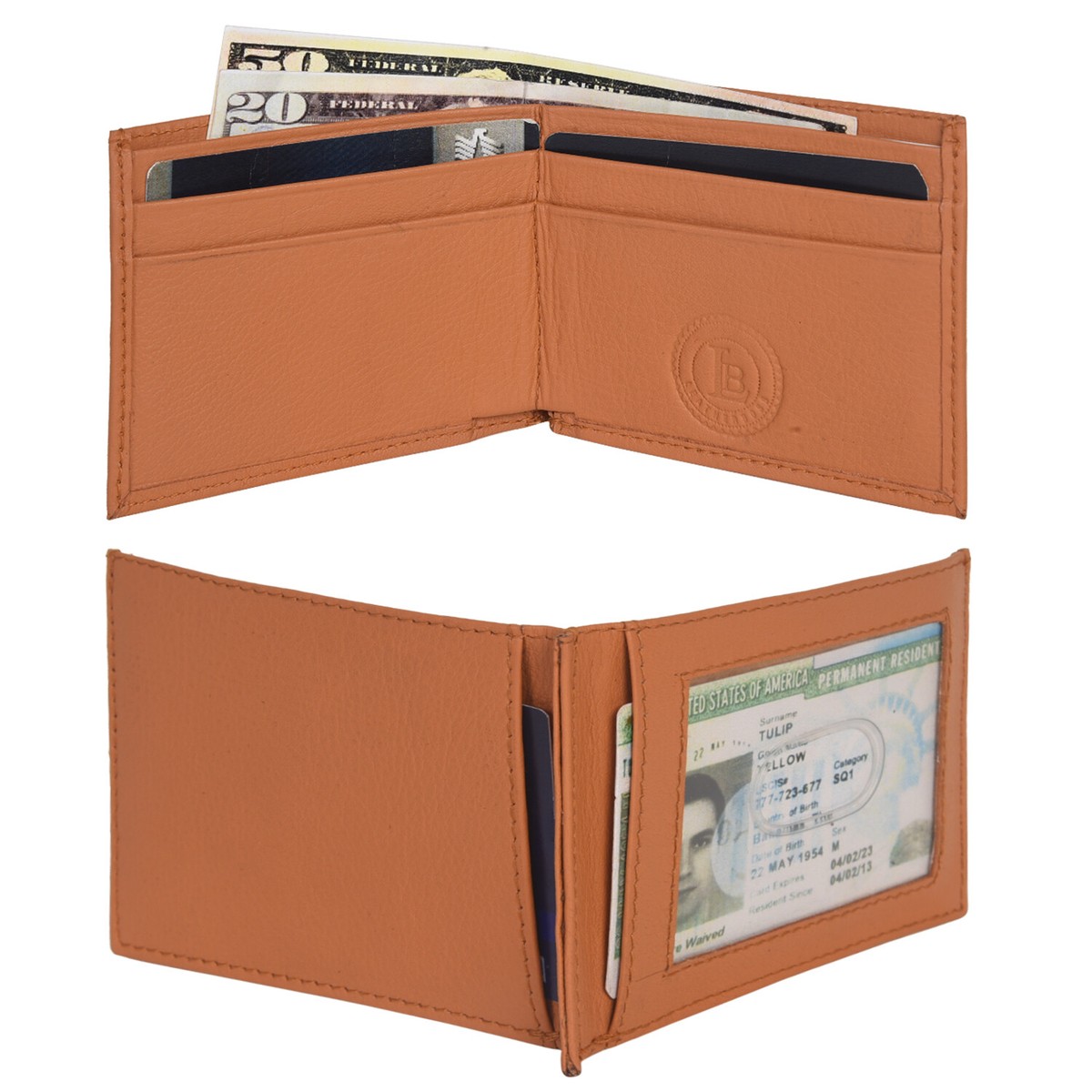 Portafoglio Tracolla Pelle PU MM Electronicles Portafoglio Porta Carte D' Identità Verticale In Pelle PU - 6 Tasche, Con Cordino Tracolla Portadocumenti Con Cordino - Foto 8