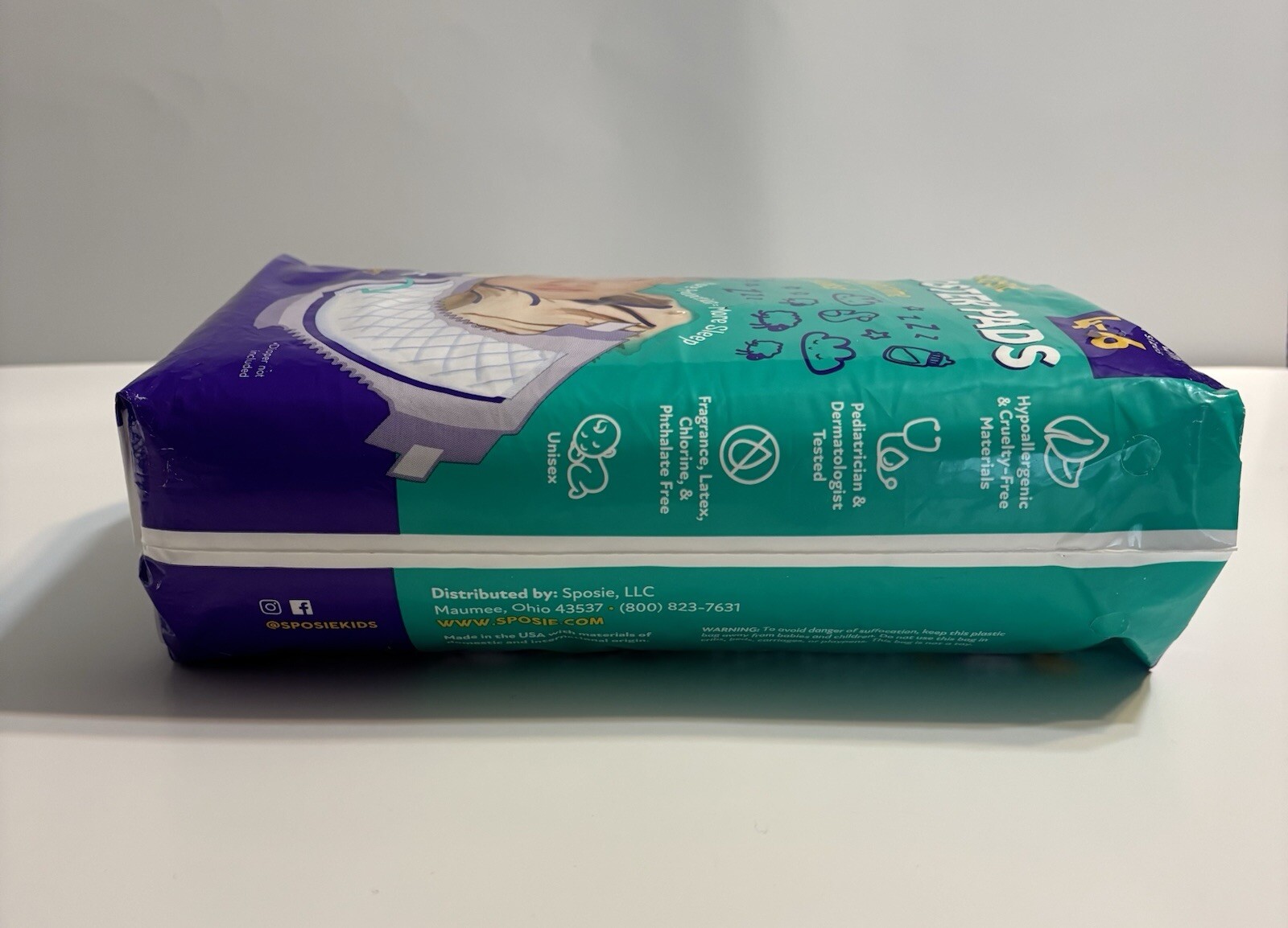 Sposie Booster Pads Diaper Doublers • 30 Pads • Size 4-6 • New