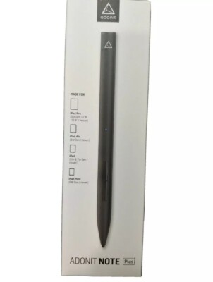 Adonit Note+ Plus Stylus (charger included)+Palm Rejection, Pressure Sensitivity