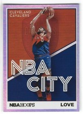 KEVIN LOVE 2019-20 HOOPS NBA CITY HOLO CAVALIERS S4