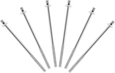 EASTROCK Drum Tension Rods Screw 6 Pack M5X110mm M5X110mm, Silver 