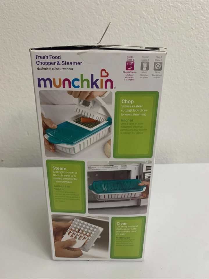 Picadora y streamer de alimentos frescos Munchkin 2 en 1 Foto 2 de 4