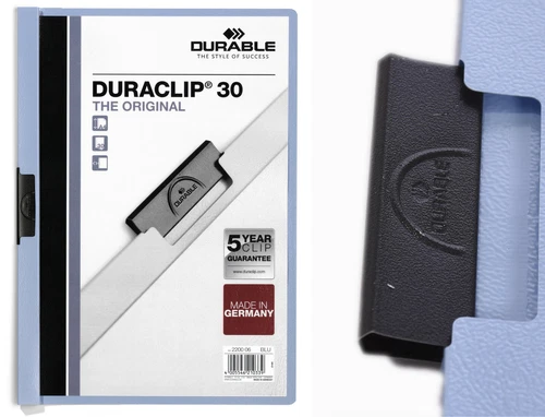 25 Pièce Durable Dossier à Pince Duraclip 30, Films Rigides, À 30 Feuille En