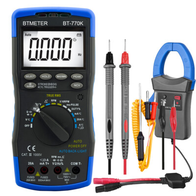 Multimeter Digital Smart True RMS Messgerät Profi Durchgang Kapazität Stromzange