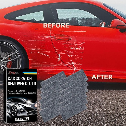 *12x For Car Scratches Nano Magic Cloth Scratch Remover New - Picture 4 of 13