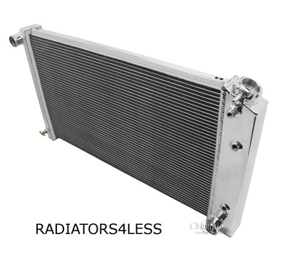 CHAMPION 4 ROW ALUMINUM RADIATOR 1970-81 CHEVY CAMARO MANY GM CARS 26'' WIDE CORE