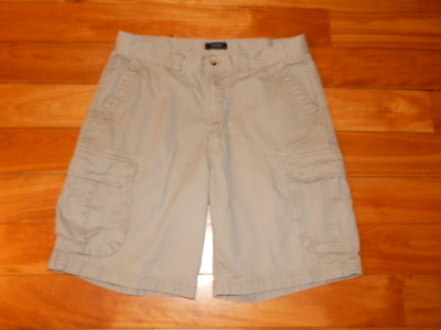 Men's Beige Khaki Cargo Shorts - Size 34 - Architect - 6 Pockets - Very Nice!