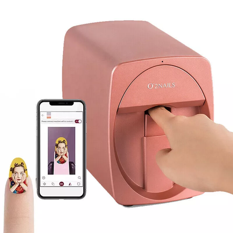 Intelligent Nail Painting Machine Home Intelligent Drawing Mini Nail Printer M1