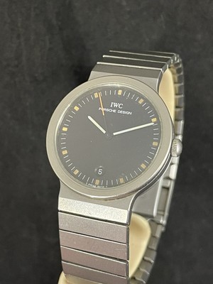 Classic IWC Porsche Design Sportive Ref 3335 Titanium Quartz Watch. 32mm |  eBay