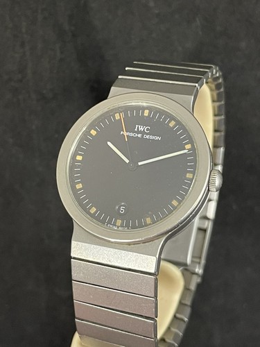 Classic IWC Porsche Design Sportive Ref 3335 Titanium Quartz Watch. 32mm |  eBay