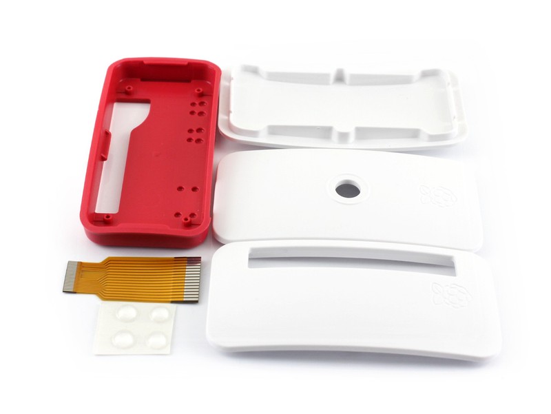 Official Raspberry Pi Zero Case, for both Pi Zero and Pi Zero W White/Red