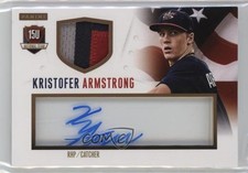 2014 USA Baseball Box Set 15U National Team 6/20 Kristofer Armstrong Auto 0b2