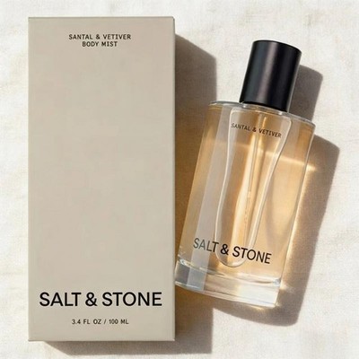 Salt & Stone Santal & Vetiver Body Mist 3.4 fl oz 100ml Spray