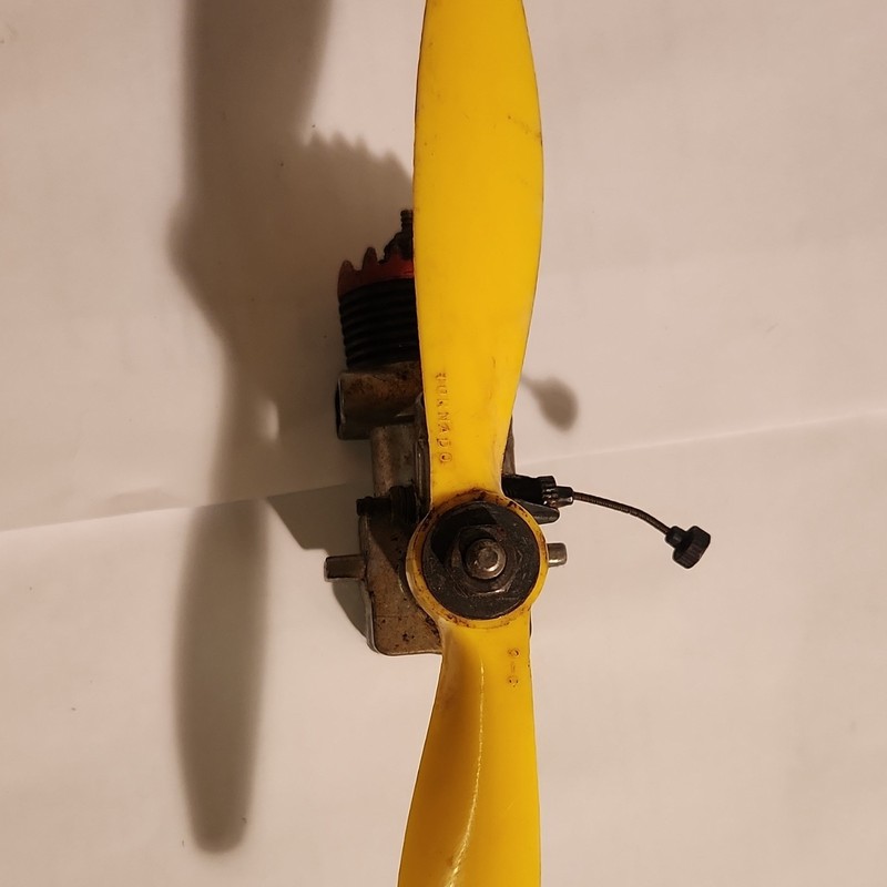 McCoy .35 2-Stroke Glow Model Airplane Engine w/ Propeller Nitro/Glow Fuel