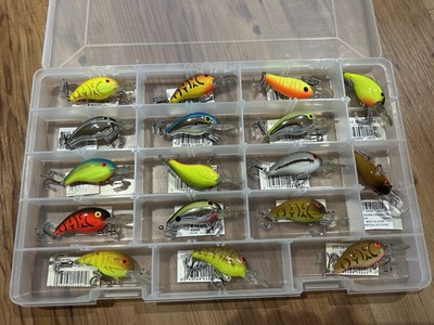 Bandit Crankbaits Lot Series 200 - 65 Total New Out Of Packs Some Rare Colors