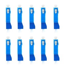 10PCS SC Male to LC Female Hybrid Optical Fiber Adapter,9/125m Singlemode SC/UPC