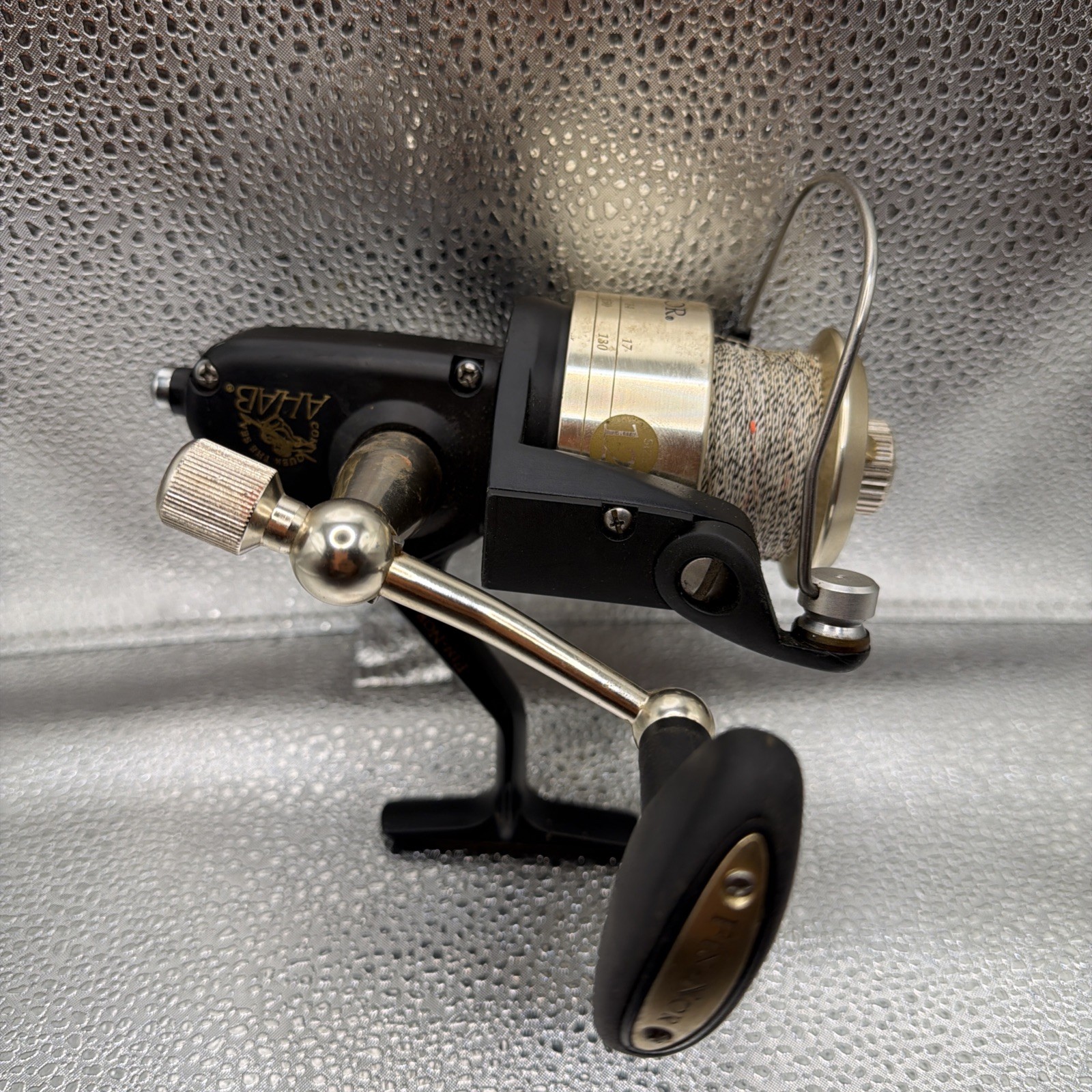Fin-Nor Ahab Size 12 Spinning Reel with 30lb Braid Line