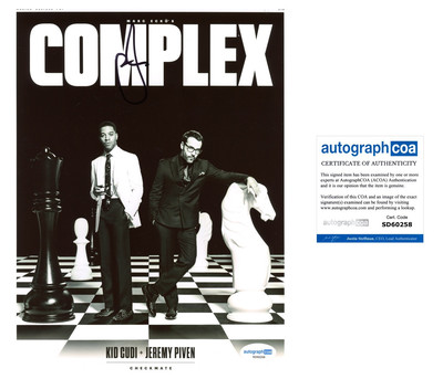 JEREMY PIVEN SIGNED ARI GOLD ENTOURAGE 8X10 PHOTO - ACOA COA